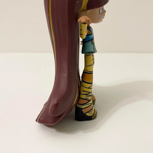 2014 Monster High Vinyl Collection Cleo De Nile 4 Inch Mini Figure Mattel - Picture 12 of 15